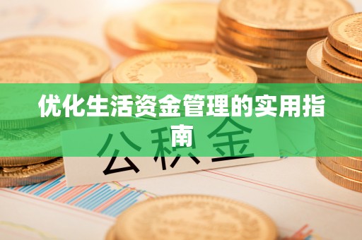 芝罘优化生活资金管理的实用指南