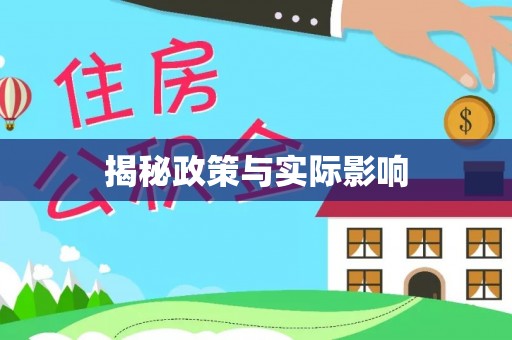 芝罘揭秘政策与实际影响